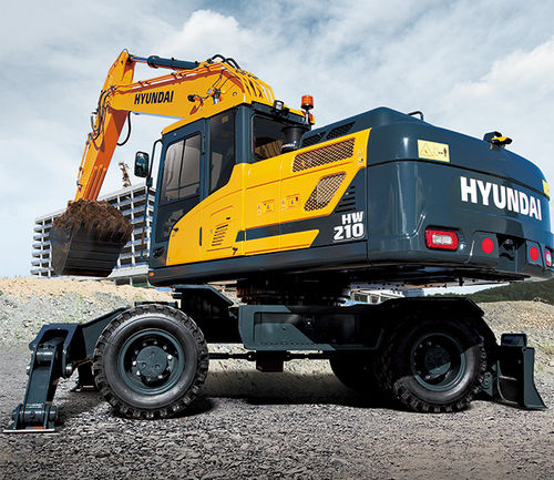 Экскаватор Hyundai CR210}